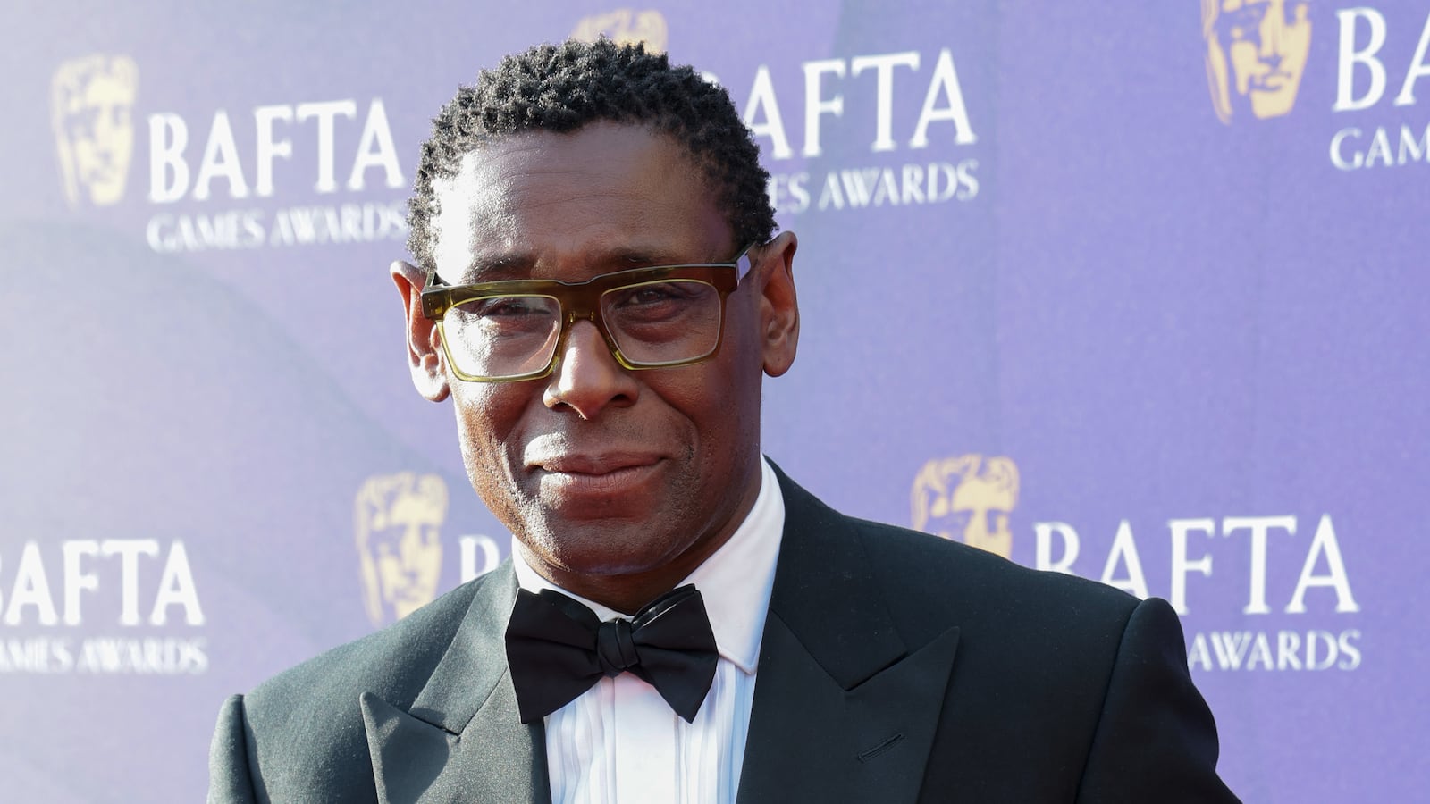 David Harewood at the BAFTAs on April 11, 2024.