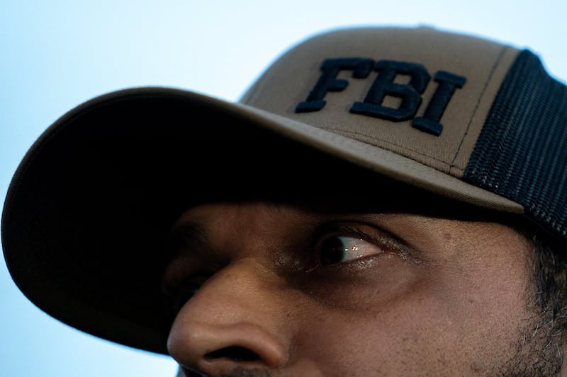 FBI Director Kash Patel speaks during a press conference after two National Guard members were shot near the White House in Washington, D.C., U.S., November 26, 2025.