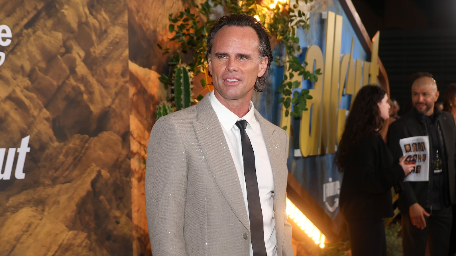 Walton Goggins attends the premiere of Amazon Prime Video's "Fallout" Season 2 at Academy Museum of Motion Pictures on December 08, 2025 in Los Angeles, California.