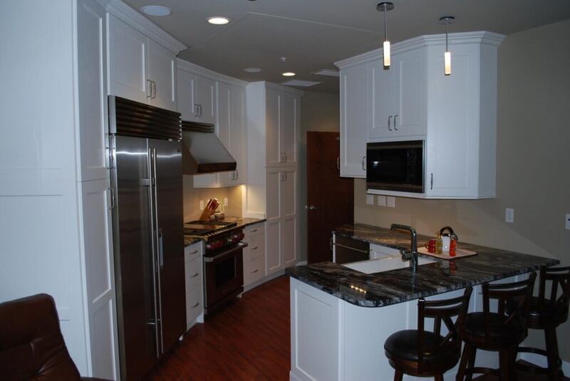 A luxury half-floor unit.