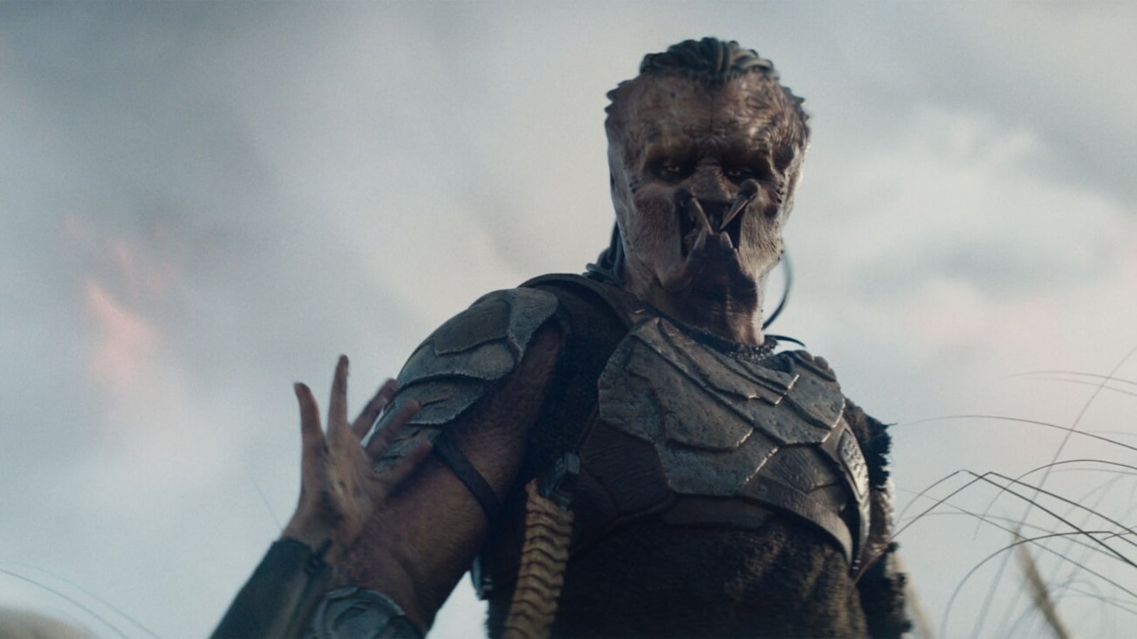 A photo still from 'Predator: Badlands'