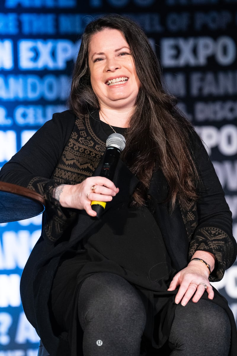 Holly Marie Combs attends 2024 FAN EXPO New Orleans at Ernest N. Morial Convention Center on January 07, 2024 in New Orleans, Louisiana.