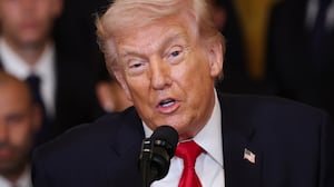 President Donald Trump, pictured March 5, was hit with more troubling economic news as the latest jobs report showed the economy lost 92,000 jobs in February, more than expected.