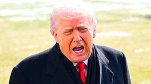 President Donald Trump speaks to reporters before departing the White House in Washington, United States, on January 27, 2026.