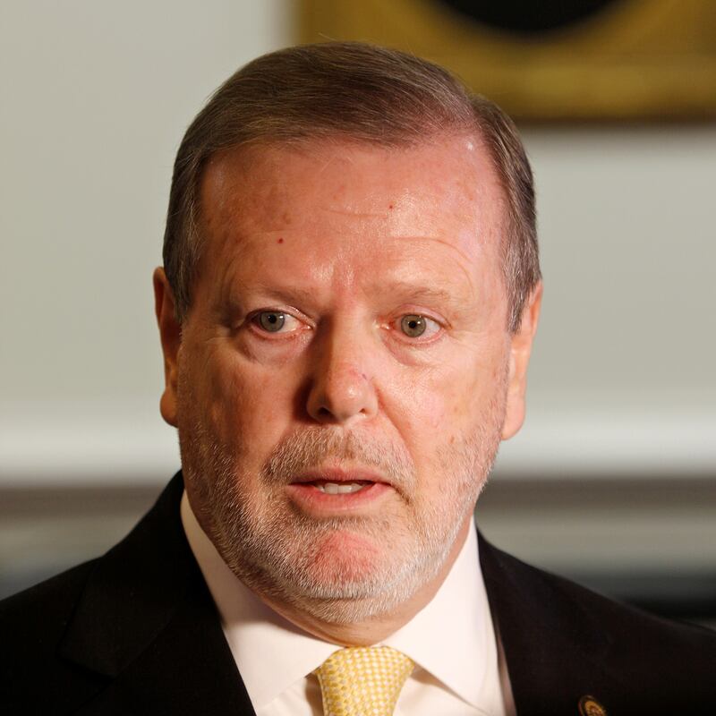 North Carolina State Senate President Pro Tempore Phil Berger speaks to the media after a failed attempt to repeal the controversial HB2 law limiting bathroom access for transgender people in Raleigh, North Carolina, U.S. on December 21, 2016.  REUTERS/Jonathan Drake