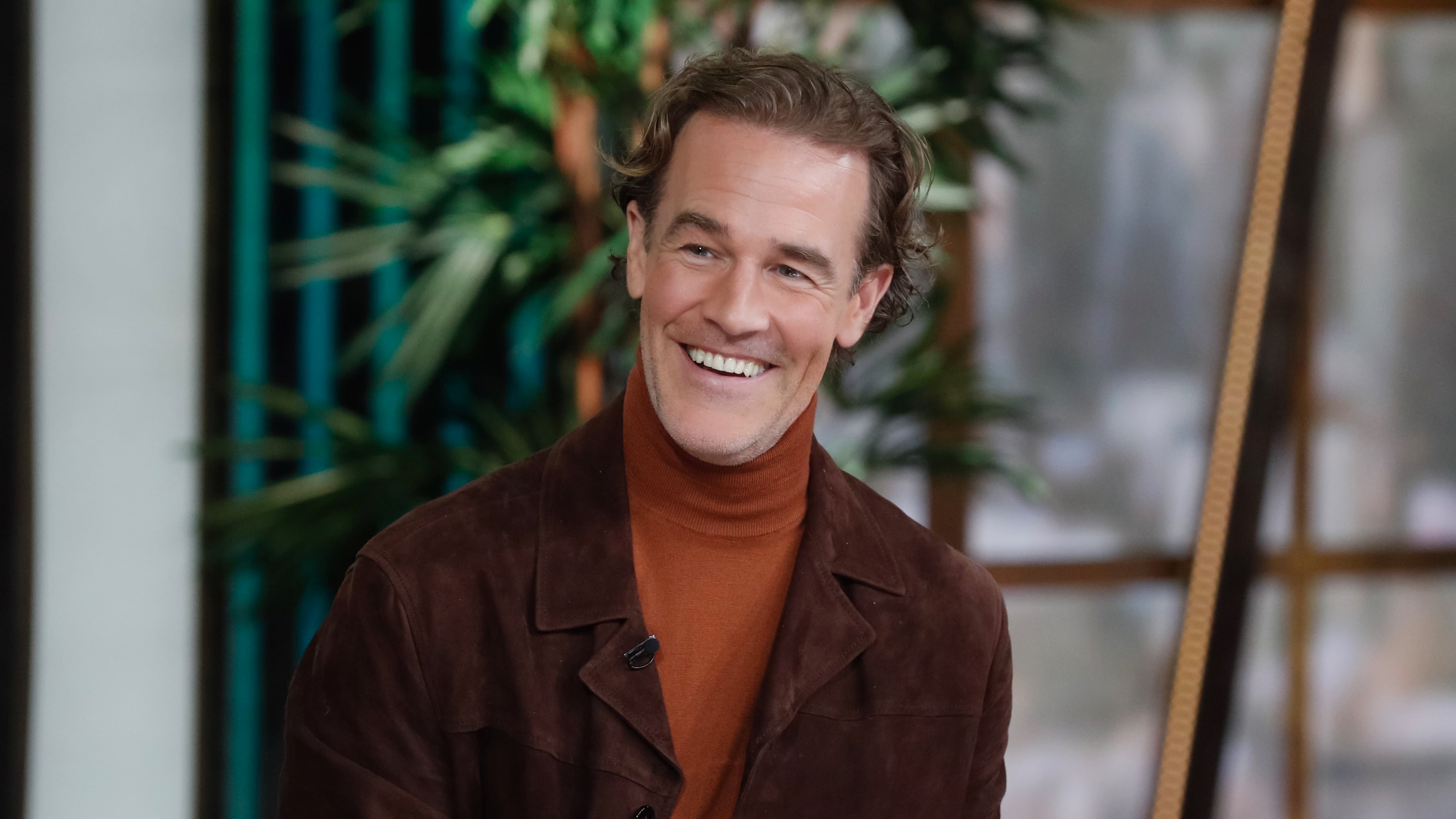 James Van Der Beek during a taping of “The View” from December 4th, 2024.