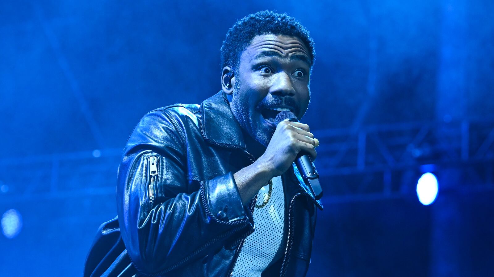 Donald Glover performs onstage at Tyler, The Creator's Camp Flog Gnaw Carnival 2025 Day 1 held at Dodger Stadium on November 22, 2025 in Los Angeles, California.