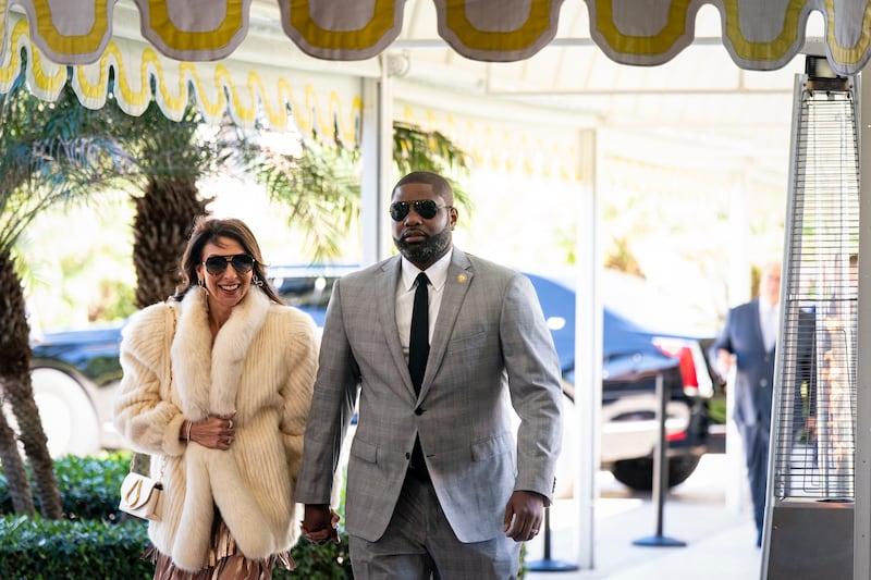 Byron Donalds and his wife Erika Donalds