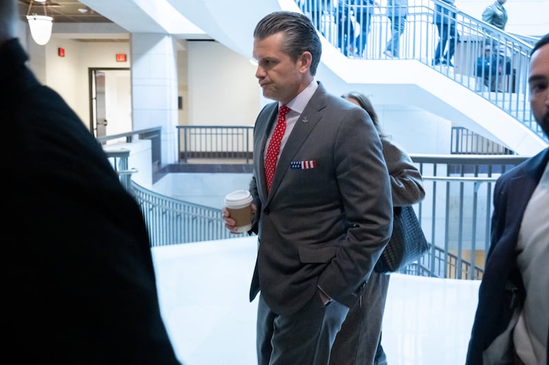 Hegseth's investigation into Kelly is "bulls--t," the senator says.