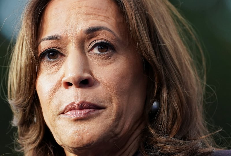 Democratic presidential nominee Kamala Harris