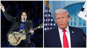 Jack White and Donald Trump