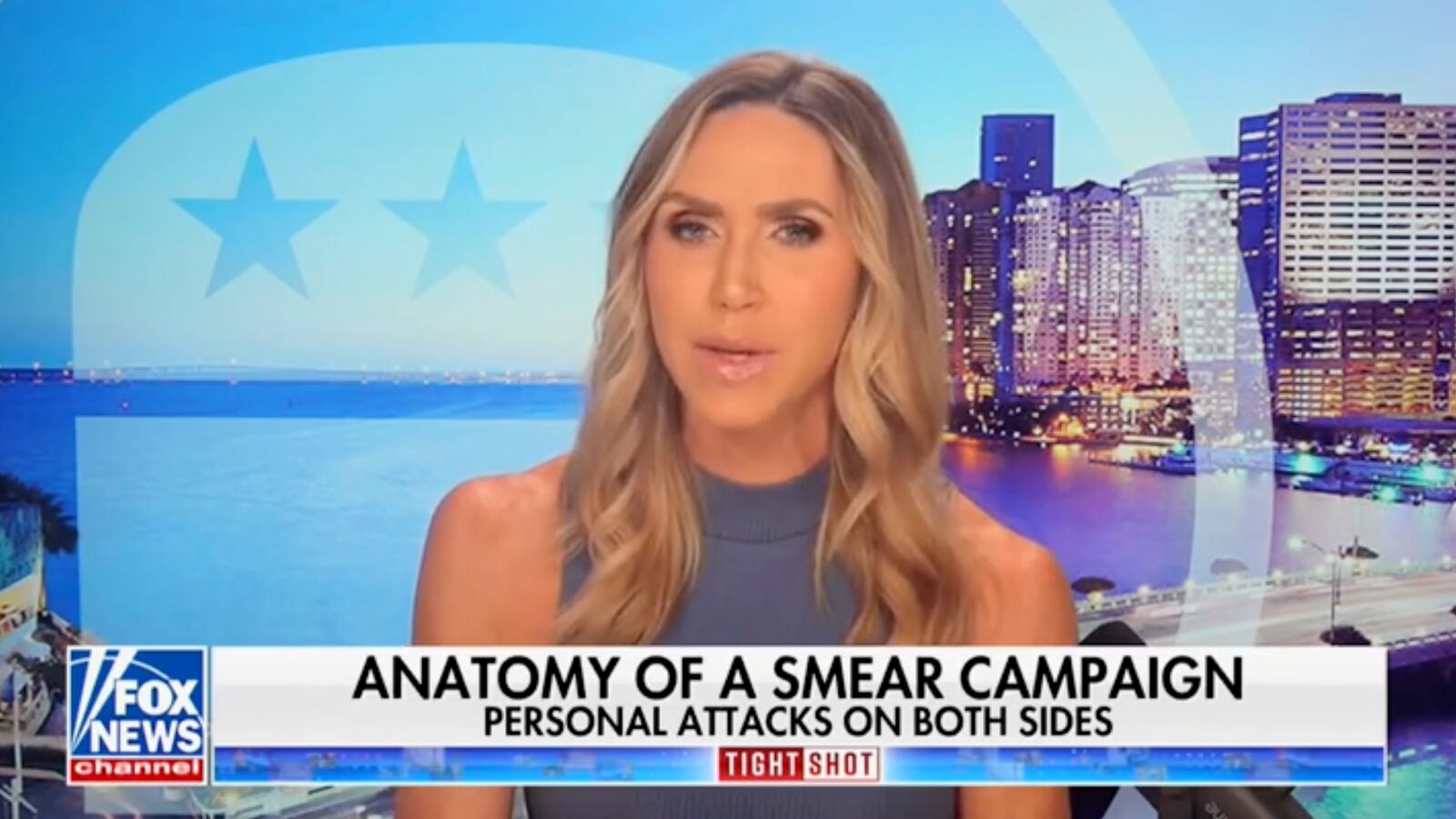 Lara Trump appears on the Fox News show Media Buzz.