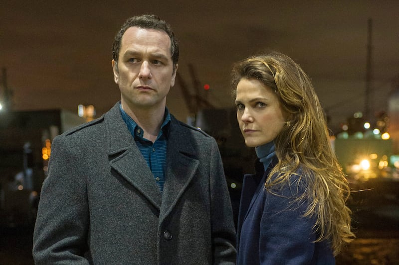 Matthew Rhys and Keri Russell in "The Americans"
