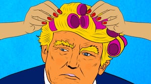 Donald Trump photo illustration