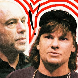 Joe Rogan and Theo Vonn