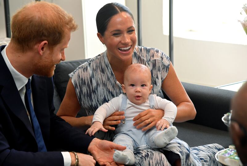 Harry and Meghan introduce  their baby son Archie to the world