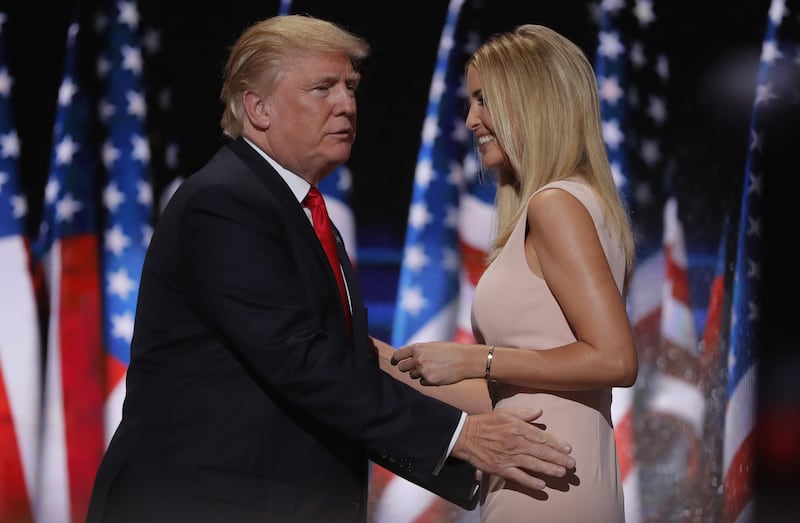 Ivanka introduced her father at the 2016 GOP convention.