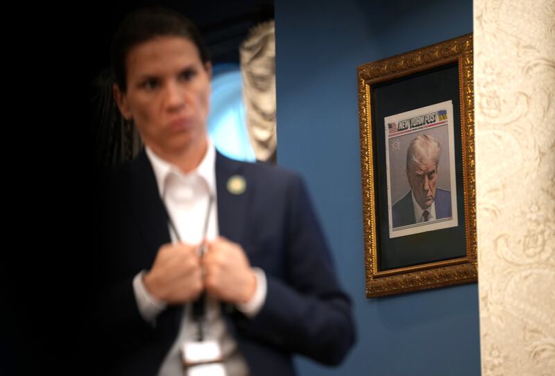 The New York Post, a cover of which with the president's mugshot hangs at the White House, has long been Trump's favorite newspaper.