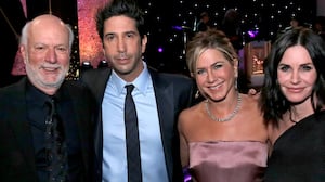 Matt LeBlanc, Lisa Kudrow, James Burrows, David Schwimmer, Jennifer Aniston, Courteney Cox