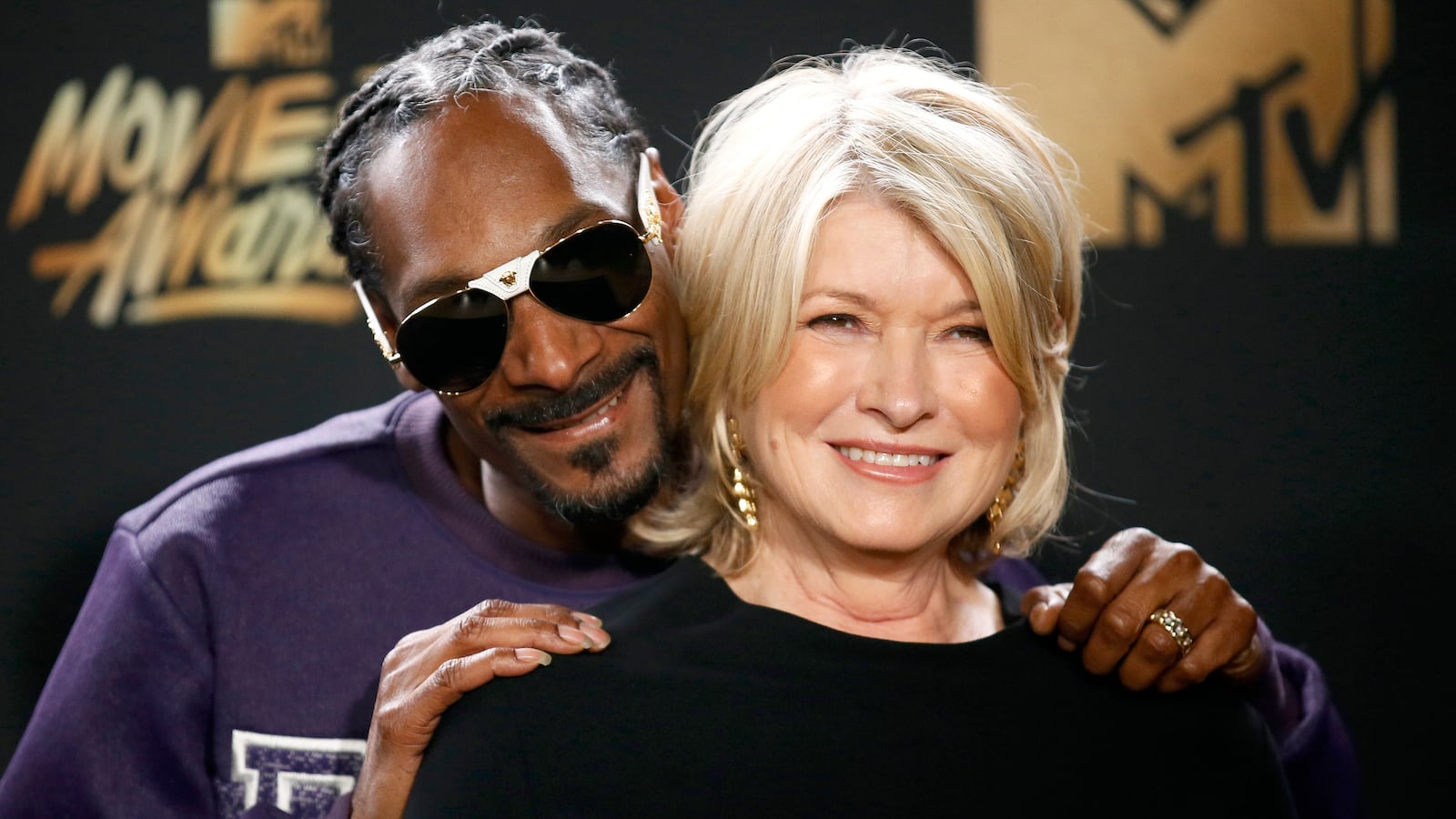 Snoop Dogg and Martha Stewart