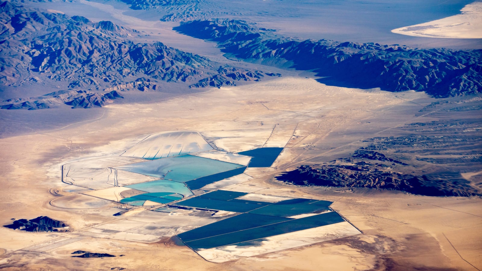 A lithium mine in Nevada.