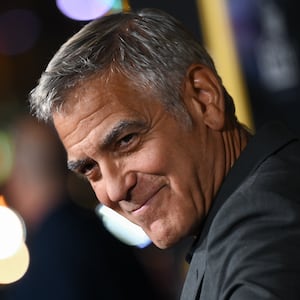 George Clooney at the AFI Fest 2025 Premiere of "Jay Kelly" held at TCL Chinese Theatre on October 23, 2025 in Los Angeles, California. (Photo by Michael Buckner/Variety via Getty Images)