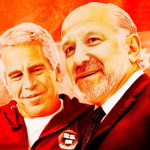 Jeffrey Epstein and Howard Lutnick