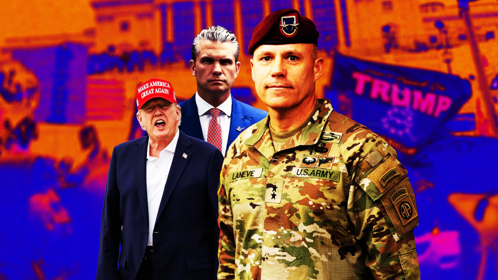 Chris LaNeve, Donald Trump, Pete Hegseth