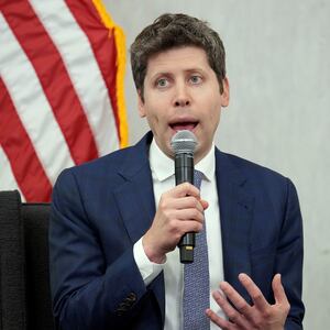 WASHINGTON, DC - JULY 22: Sam Altman, CEO of OpenAI, delivers remarks at the Integrated Review of the Capital Framework for Large Banks Conference at the Federal Reserve on July 22, 2025 in Washington, DC. The conference brings together experts to discuss regulatory policy and the implications on the financial system (Photo by Andrew Harnik/Getty Images)