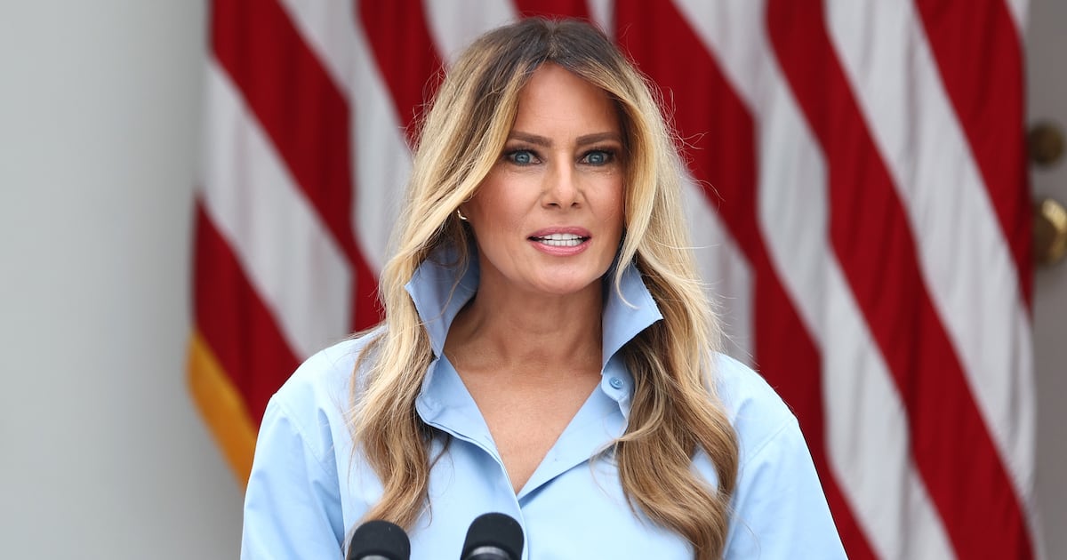 Melania Makes Taunt About Vanishing as She Turns Up at Last