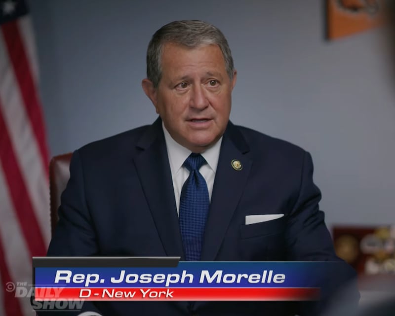 Congressman Joe Morelle was inside the Capitol during the January 6, 2021 riots.