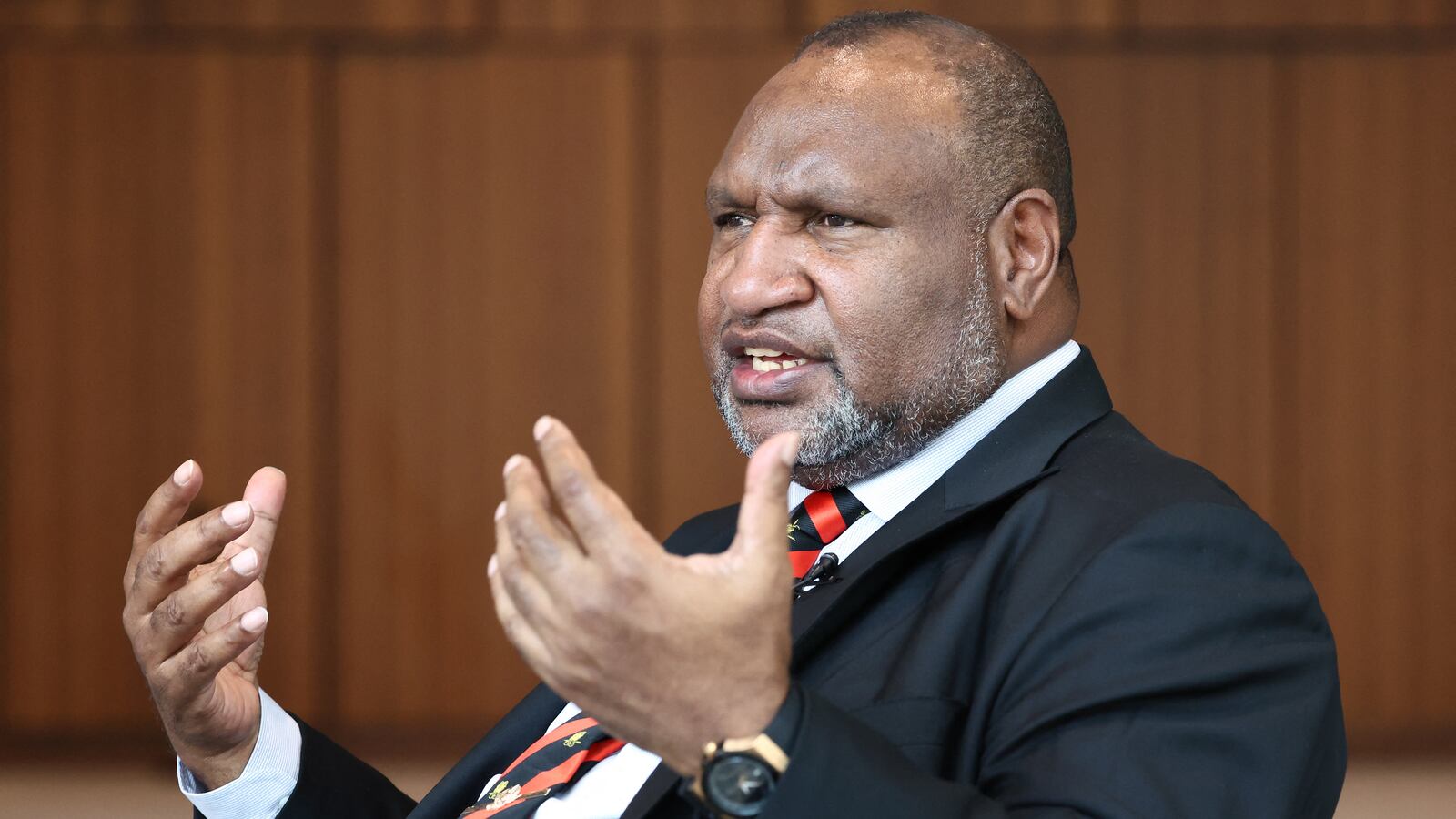 Papua New Guinea's Prime Minister James Marape