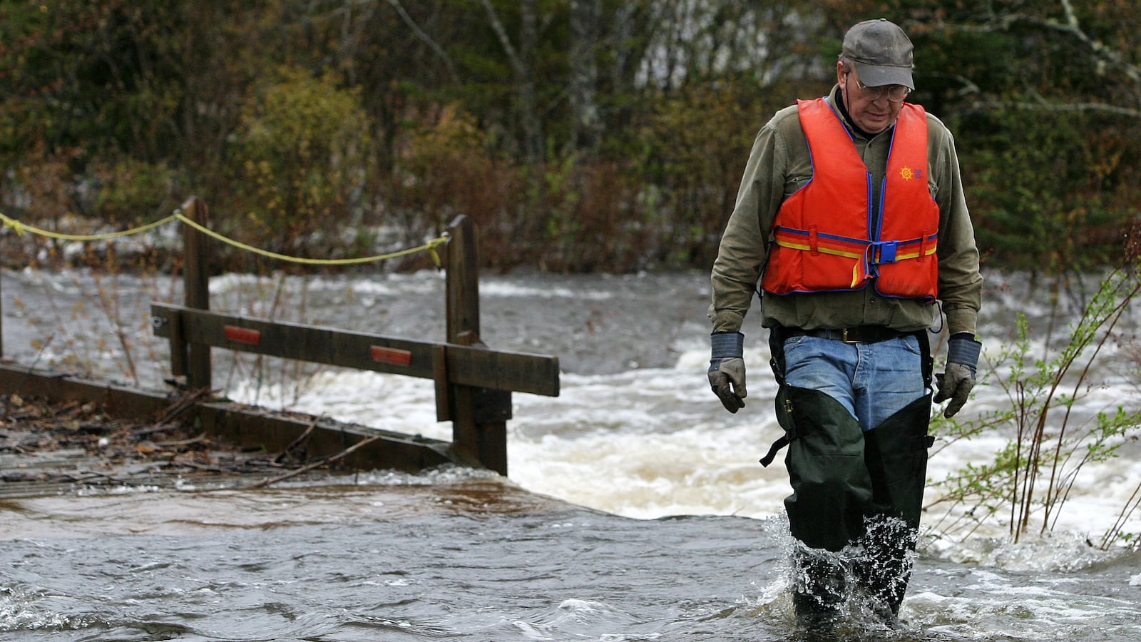 Flooding has caused severe damage in Nova Scotia, Canada