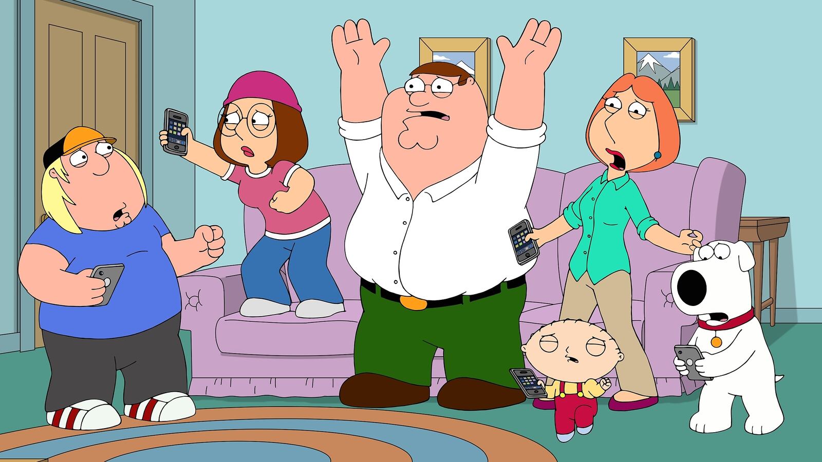 The cast of Family Guy.