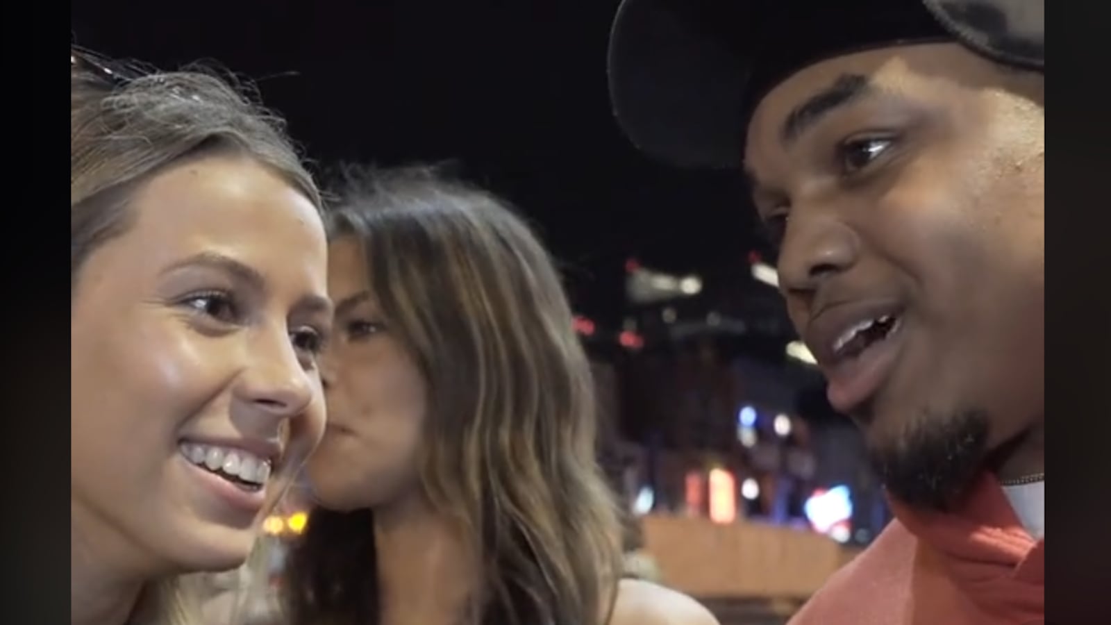 Hailey Welch in the viral "Hawk Tuah" video.