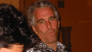 USA - DECEMBER 20: (----EDITORIAL USE ONLY - MANDATORY CREDIT - âTHE US JUSTICE DEPARTMENT / HANDOUT' - NO MARKETING NO ADVERTISING CAMPAIGNS - DISTRIBUTED AS A SERVICE TO CLIENTS----) Ghislaine Maxwelland Jeffrey Epstein are seen in one is seen outside No 10 Downing Street in one of the images released by the US Department of State. The US Justice Department released thousands of records Friday related to the sex trafficking investigation into disgraced financier Jeffrey Epstein and his accomplice Ghislaine Maxwell. The release came on the last day of the 30 days allowed by the Epstein Files Transparency Act -- legislation forcing the Justice Department action to release all documents related to the probe. (Photo by The US Justice Department / Handout /Anadolu via Getty Images)