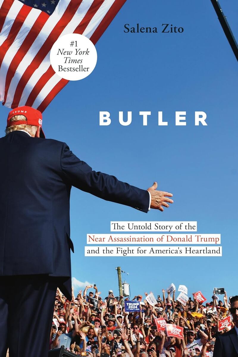 The front cover of "Butler" by Salena Zito.