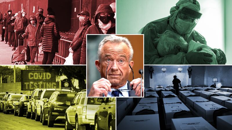 Covid quad image/Robert F. Kennedy Jr.