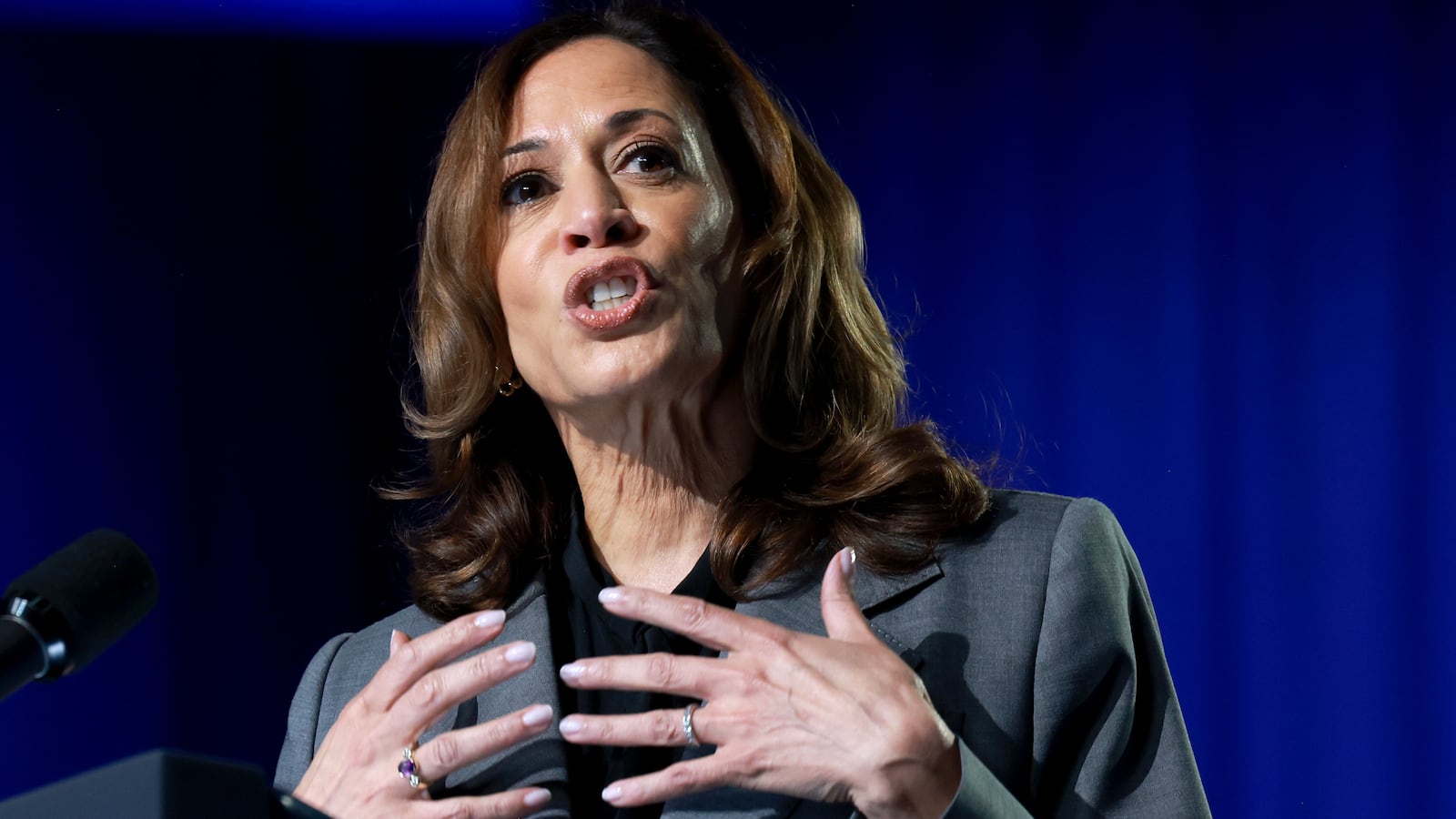 Democratic presidential nominee, U.S. Vice President Kamala Harris.