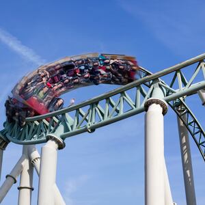 Image of a rollercoaster