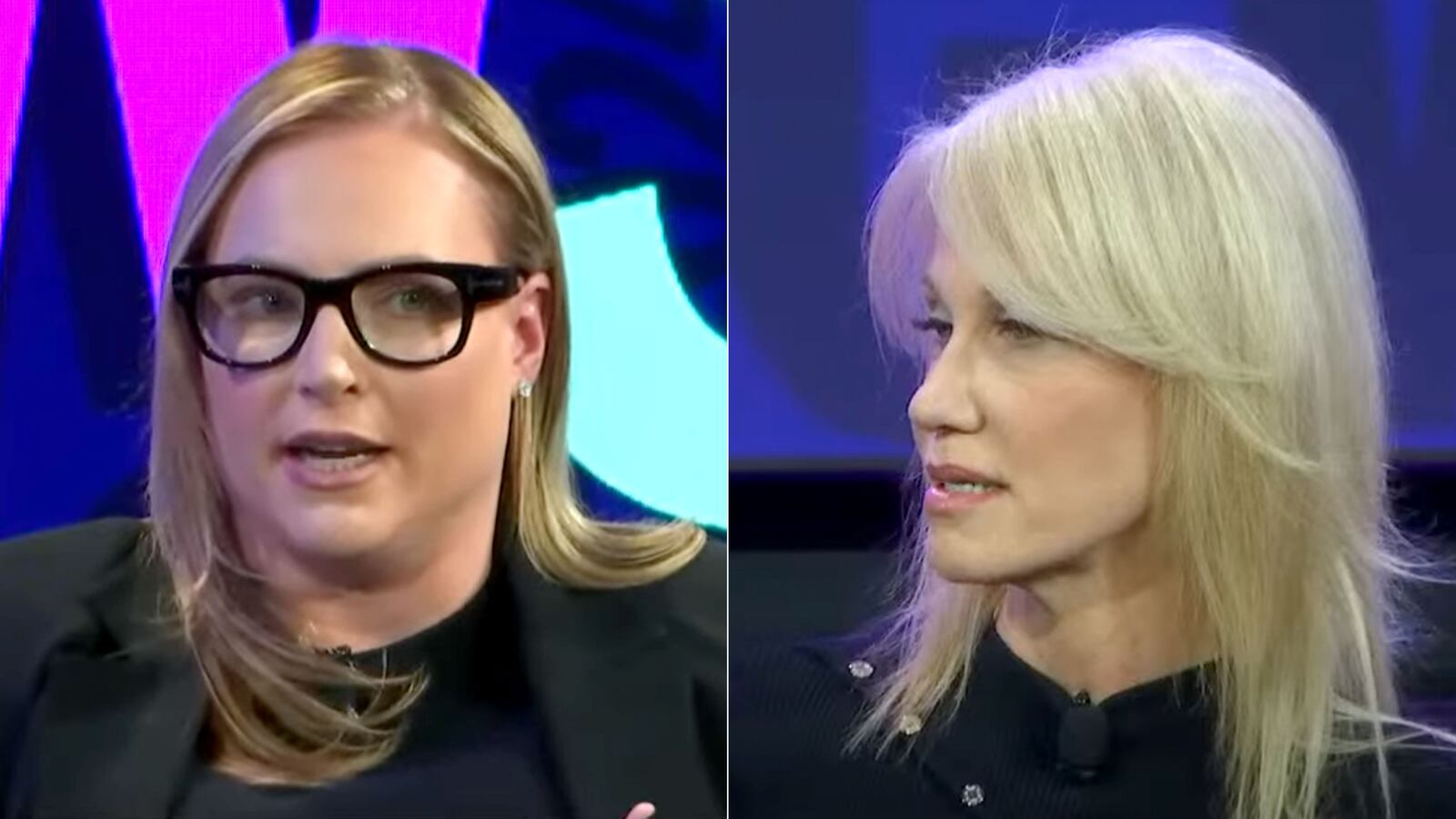 Meghan McCain and Kellyanne Conway