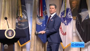SNL's Colin Jost Roasts Pentagon Pete Hegseth's Embarrassing Workout Video