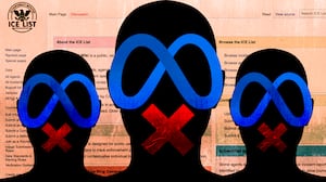 META censorship illustration