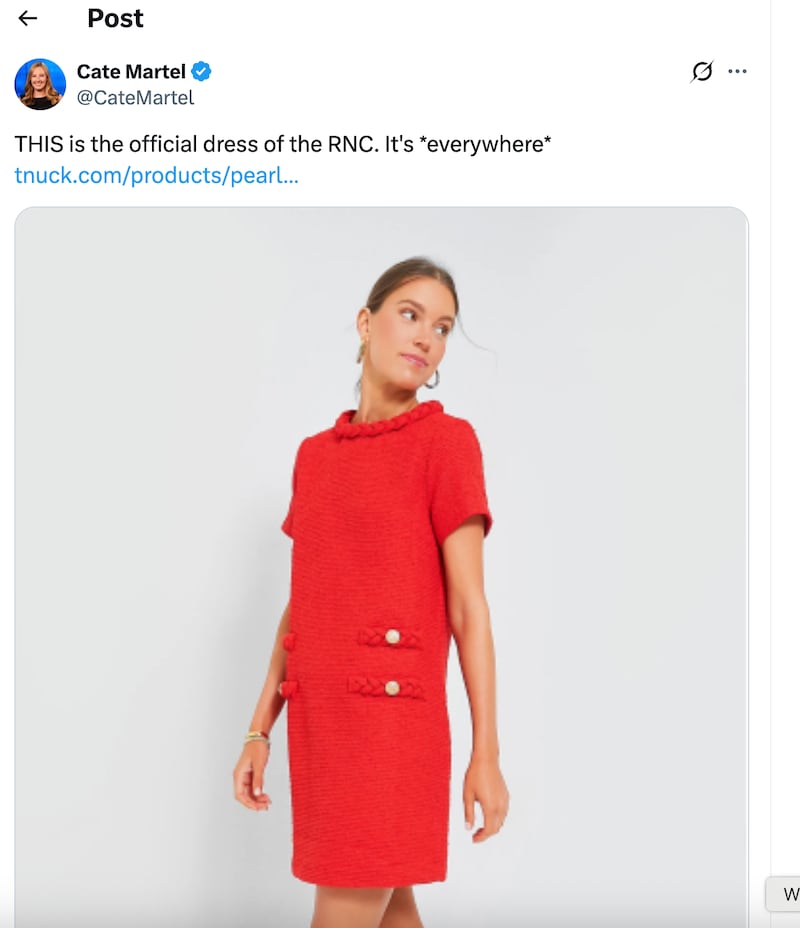 The 'Jackie' was all over the RNC—and social media—July 2024.