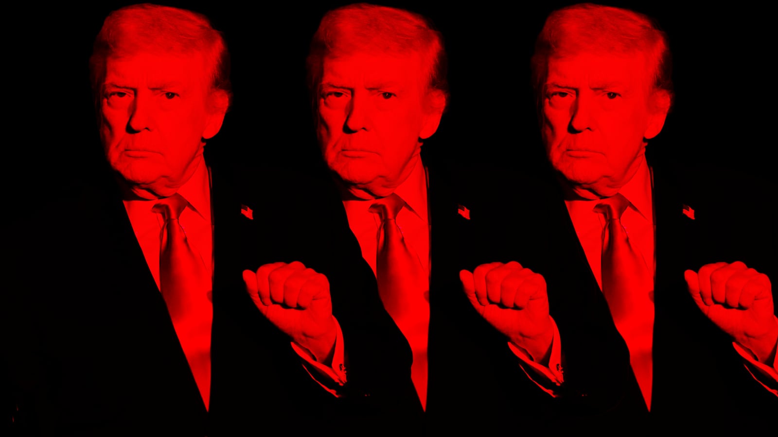 Donald Trump photo illustration