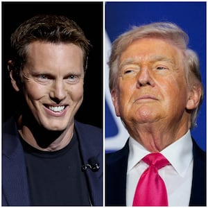 David Ellison and Donald Trump