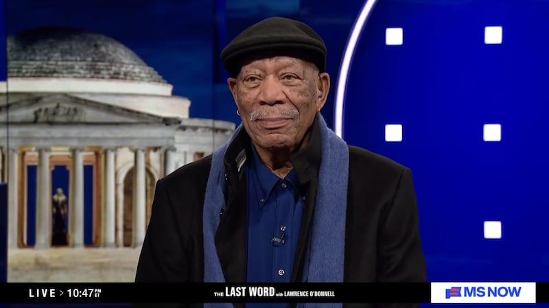 Morgan Freeman on MS NOW's "The Last Word" February 27, 2026