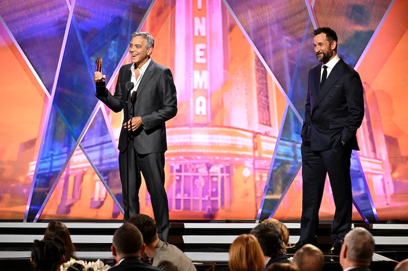 George Clooney and Noah Wyle