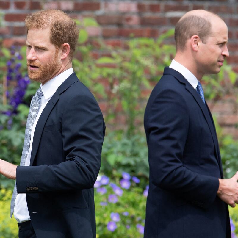Prince Harry is still feuding with his brother Prince William.