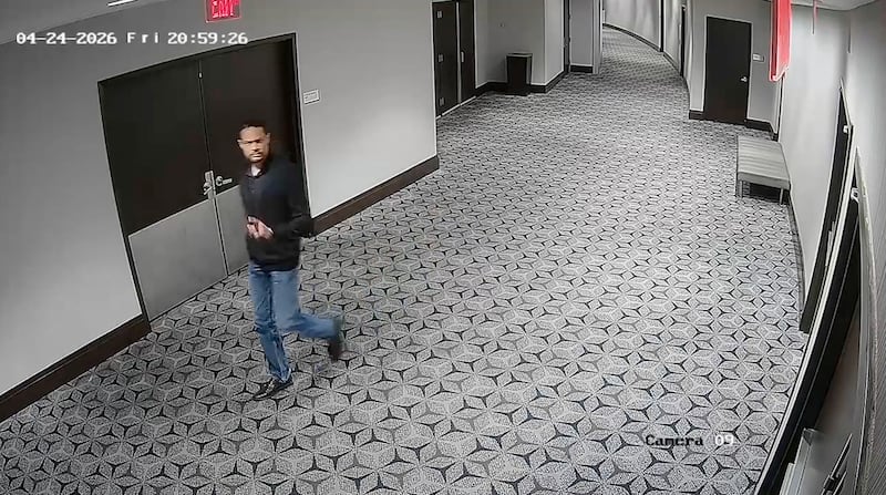 Cole Tomas Allen in the Washington Hilton